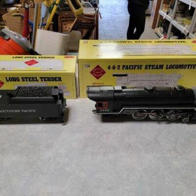 #1254 â€¢ Aristo Craft Trains #1 Guage 2-8-2 Mikado Steam Locomotive and Vanderbilt Tender: 