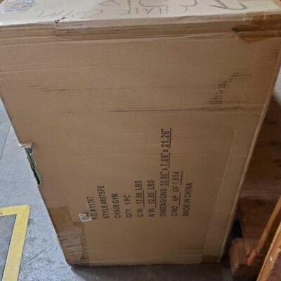 #4931 â€¢ Chair Gym In Box 