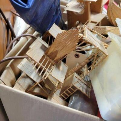 #3214 â€¢ Wooden Decor, Shoe Orgnaizer, Leather Art, Scale, And More