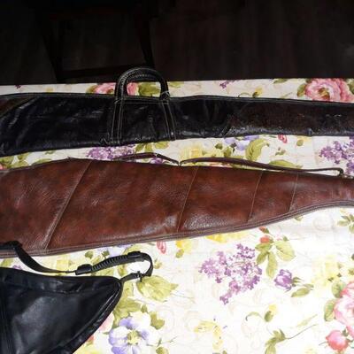 leather gun cases