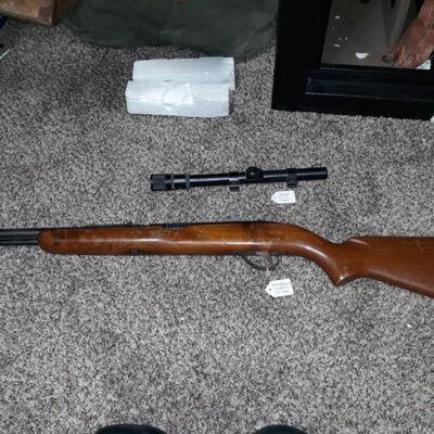 Sears and Roebuck Model 25 and Sears scope