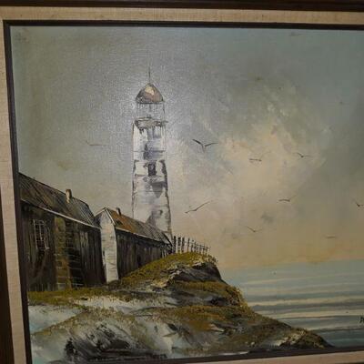 original oil painting by Dale