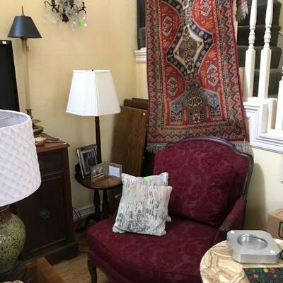 Large Chairs, Area Rugs