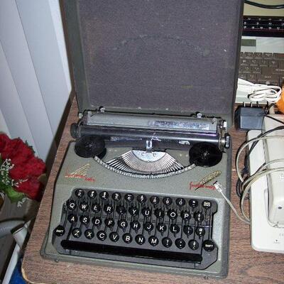Hermes Switzerland made rare travel manual typewriter