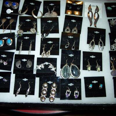 Sterling Silver, Taxco, Some gemstones