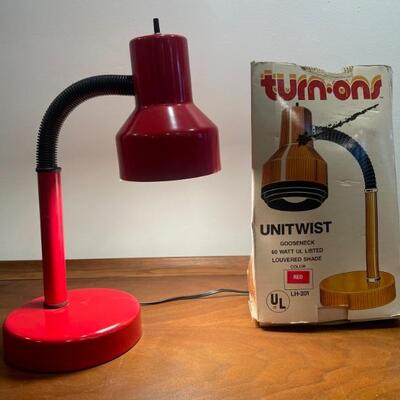 Vintage Table Lamp - Turn Ons - Unitwist Gooseneck - With Original Box 
Lot #: 40