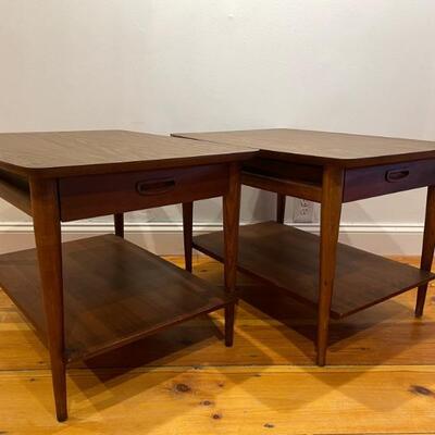 Pair Of Mid Century Lane Side Tables 
Lot #: 37