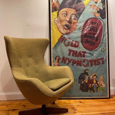 Rare Model #3253-C Egg Lounge Chair By Adrian Pearsall 
Lot #: 13