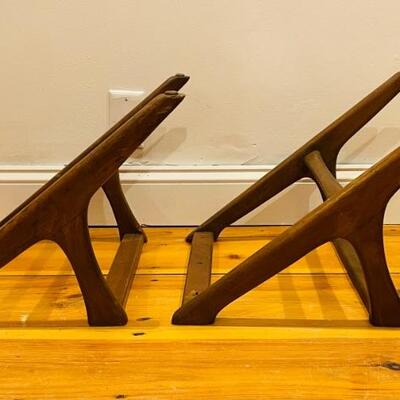 Mid Century Modern Coffee Table Legs - For Parts 
Lot #: 139