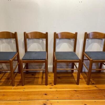 Scandinavian Dining Chairs In Teak 
Lot #: 20