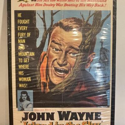 Vintage Movie Poster - John Wayne - Island In The Sky 
Lot #: 52