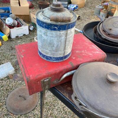 Vintage kerosene can