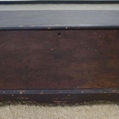 1003	DOVETAILED PAINTED BLANKET CHEST W/GLOVE BOX, 38 IN WIDE X 16 1/2 IN DEEP X 22 IN HIGH
