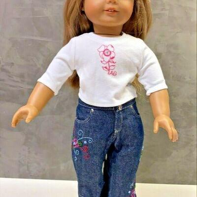 https://www.ebay.com/itm/125045266532	HS1002 AMERICAN GIRL DOLL (2009 GIRL OF THE YEAR GWEN THOMPSON?) & ACCESSORIES		Offer	 $99.99 
