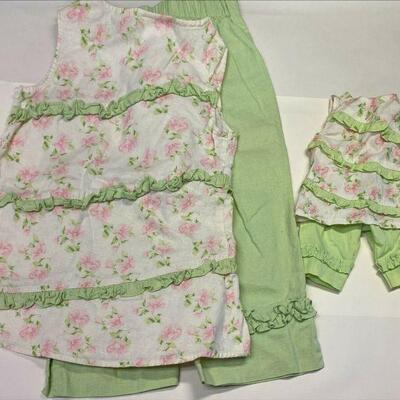 https://www.ebay.com/itm/125106702408	HS1036 AMERICAN GIRL BITTY BABY DOLL JUST LIKE ME OUTFIT MATCHING SIZE 6X 		BIN	 $24.99 
