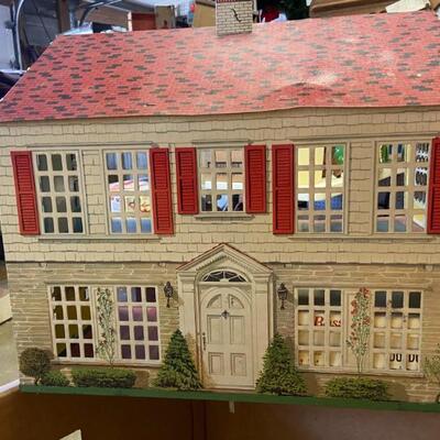Vintage doll houses and furniture