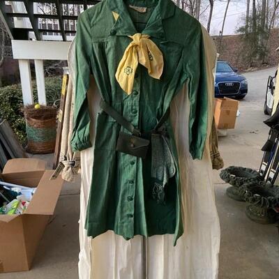 Vintage Girl Scott uniform