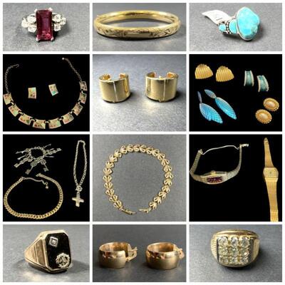 Gold, silver, and more jewelry!