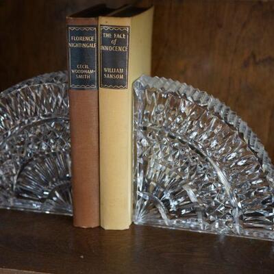 Pair of Waterford Bookends. 