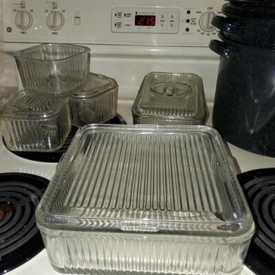Assorted refrigerator dishes