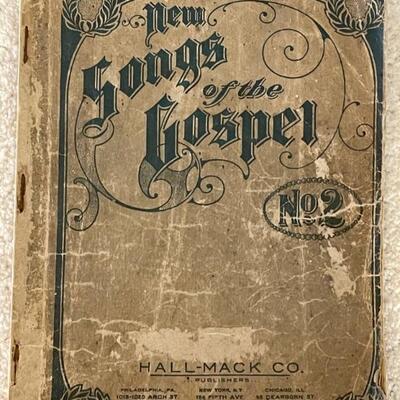 Antique songbook