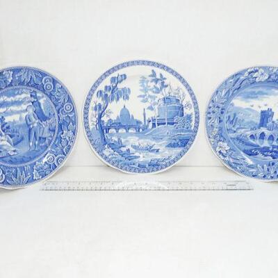 Spode collector plates lot 3