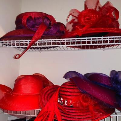 LOTS OF ITEMS THE RED HAT SOCIETY, FOUNDED IN 1998