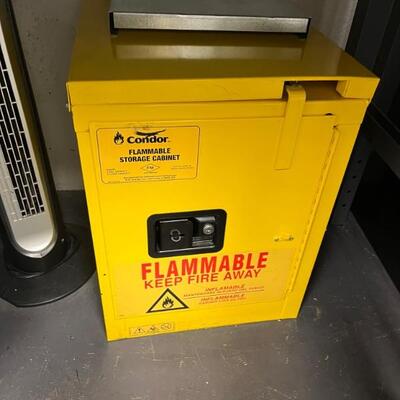 Available for Pre-Sale - Condor, Flammable cabinet Dim: 18x18x24
$175.00