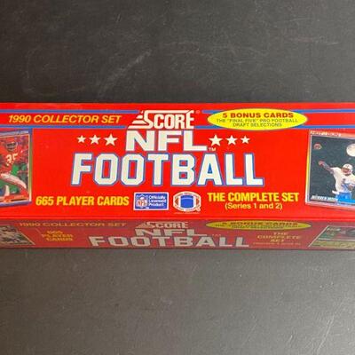 1990 Score football sealed set 