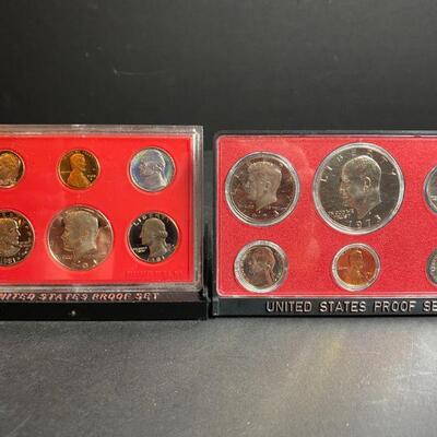 Proof sets 
Coins 