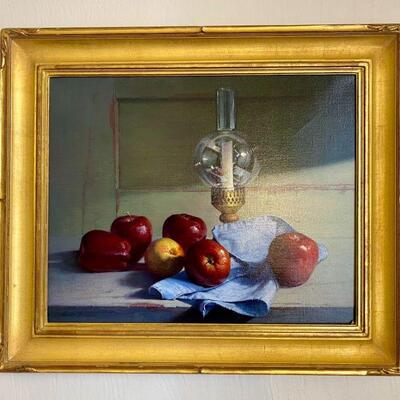 Oscar Durand oil on canvas