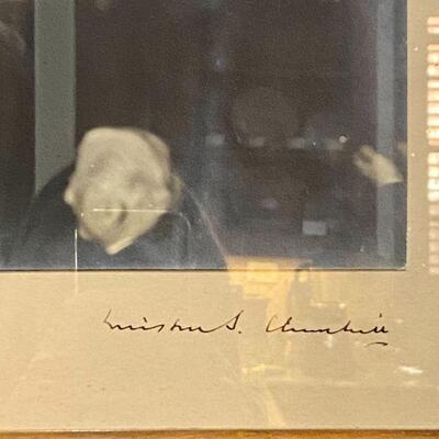 Winston Churchill signature