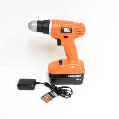 Black & Decker 18V Cordless Drill - GC1800