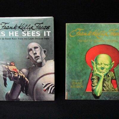 Autographed Frank Kelly Freas As He Sees It & More