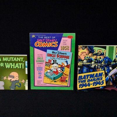 3 Comic Books - Walt Disney Batman & More