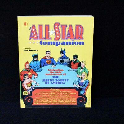Autographed The All Star Companion by Roy Thomas