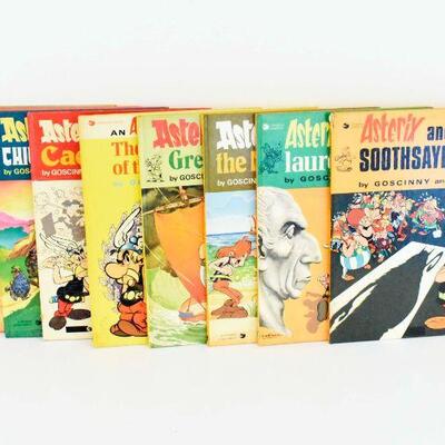 9 Asterix Adventure Books Goscinny & Uderzo Books