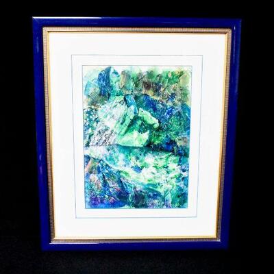 "The Bather" Acrylic Artwork by Sula