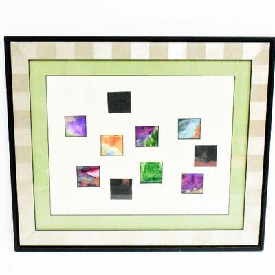 "ECO- Fragments" Acrylic Artwork by Sula