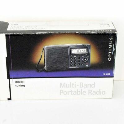 Optimus 12-808 Multi-Band Portable Radio