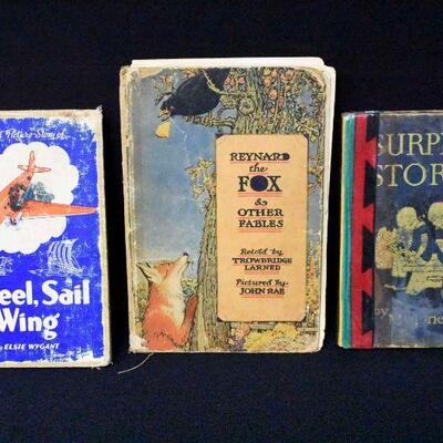 3 Vtg. Hardcover Children's Books