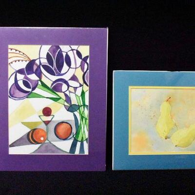 "A Pair of Pears" & "Elegance" by Sula