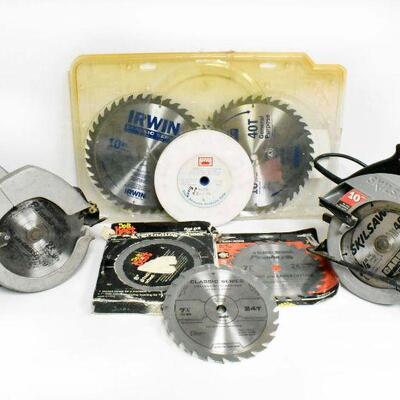 2 Circular Saws & New Saw Blades