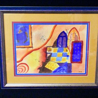 "Cathedral" Watercolor by Sula