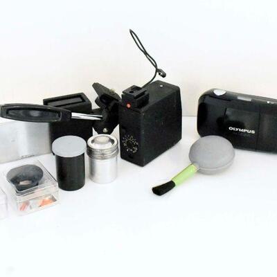 Olympus Camera and Various Accessories