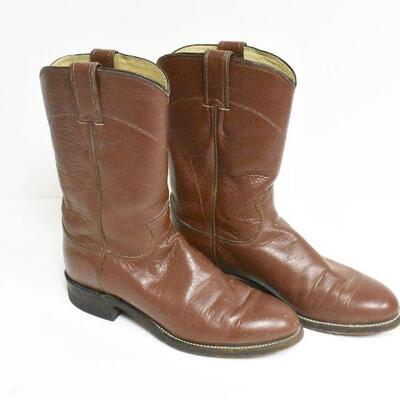 Justin Cowboy Boots Ladies Size 6 1/2 D