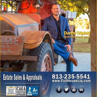 Danny Triplett, Founder of Full House Liquidation and CAGA Certified Personal Property Appraiser
