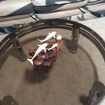 Smoked Glass Coffee Table