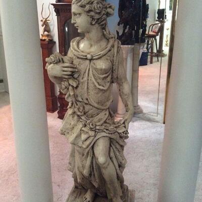 3 Foot Statue with pedestal
