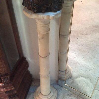 Antique Marble Pedestal